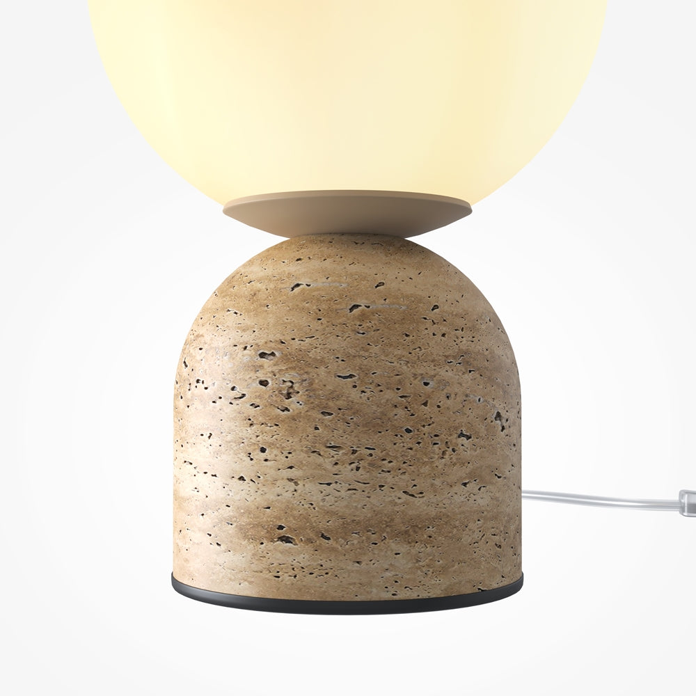 TAVO Nachttischlampe beige