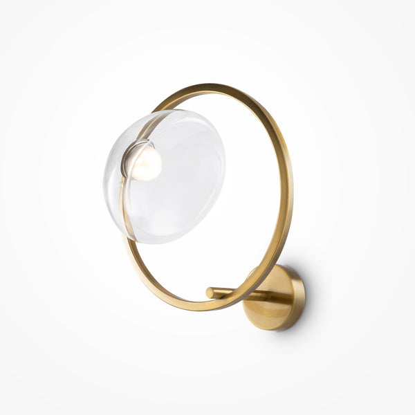Lunare Wandleuchte gold