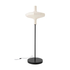 Lampadaire en papier naturel