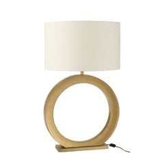Lampe à poser anneau en aluminium