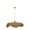 Suspension Moonj en jonc naturel, grand modèle