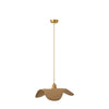 Suspension Moonj en jonc naturel, petit modèle