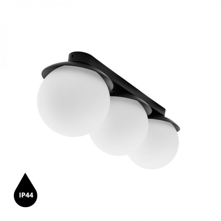 Plafonnier KUUL B IP44 Noir