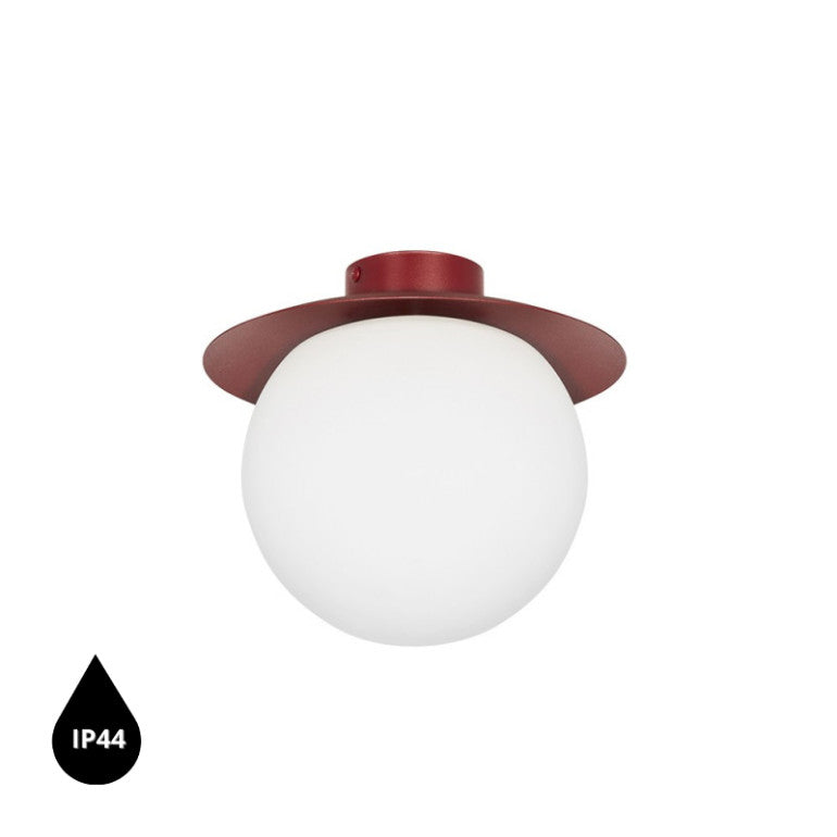 Plafonnier KUUL C IP44 Bordeaux
