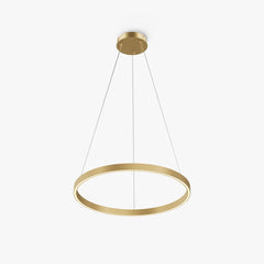 Rim Pendelleuchte goldfarben
