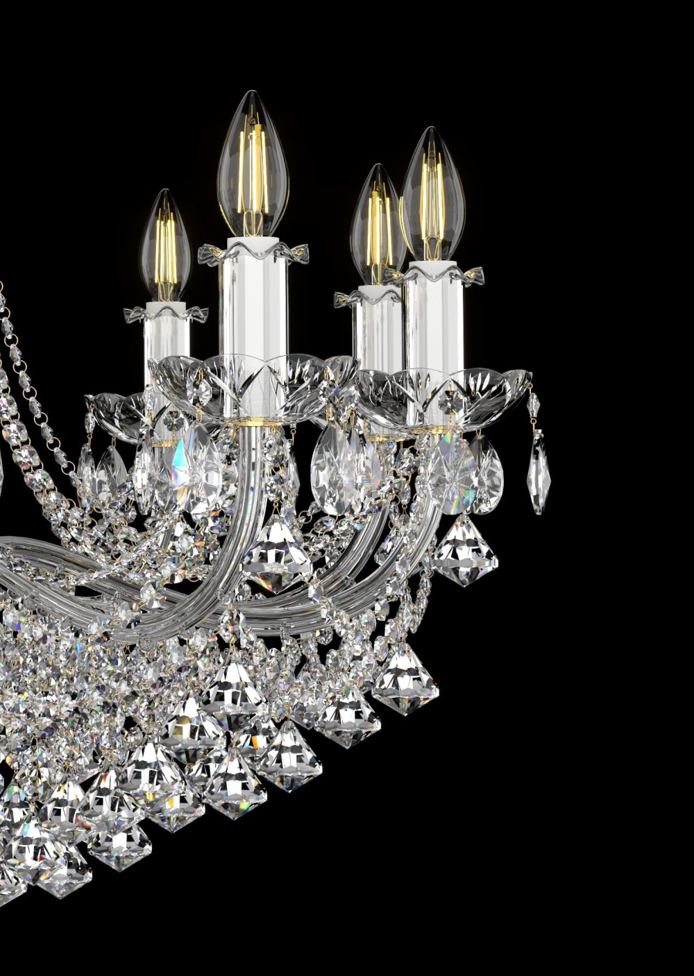 Lustre en cristal EL1051006PB