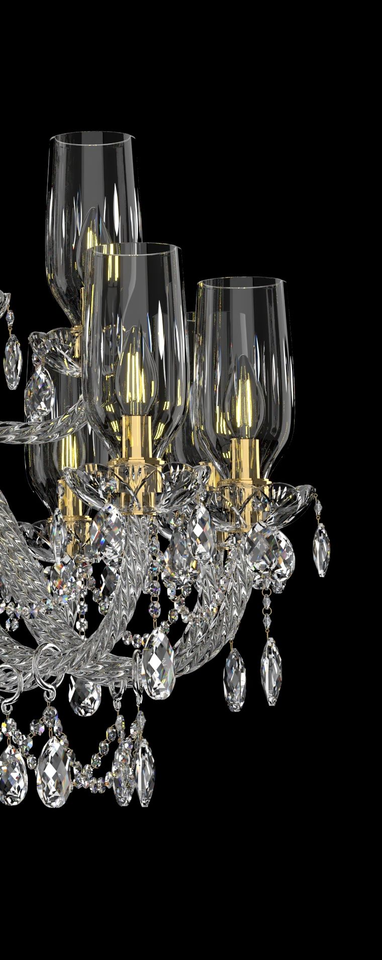 Lustre en cristal 601AB3TPB