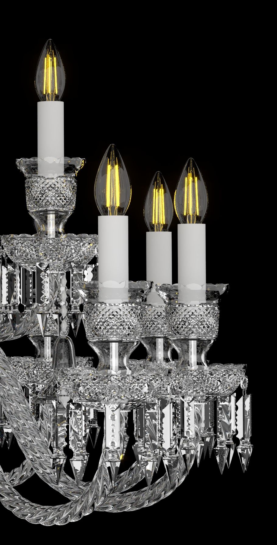 Lustre en cristal 603AD4