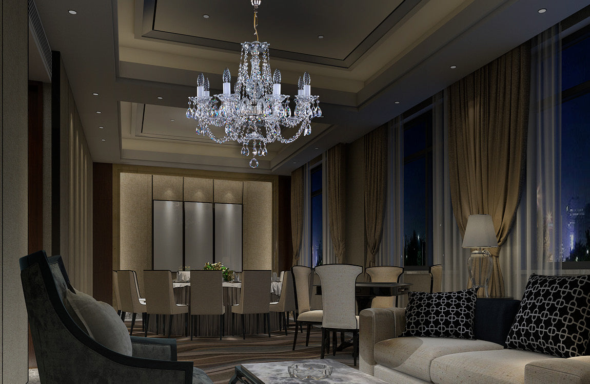 Lustre en cristal taille L019CLN