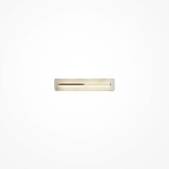 Alabaster Wandleuchte goldfarben