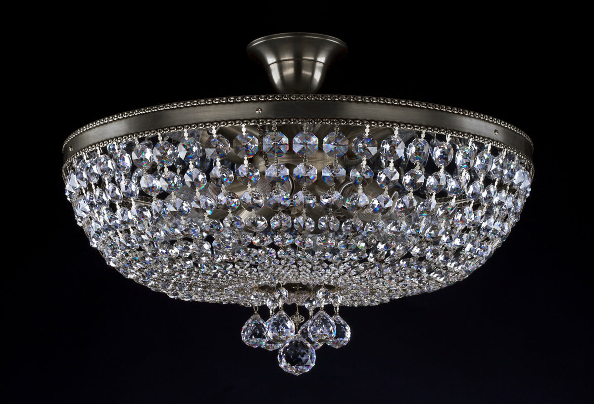 Plafonnier en cristal L213CLNPT