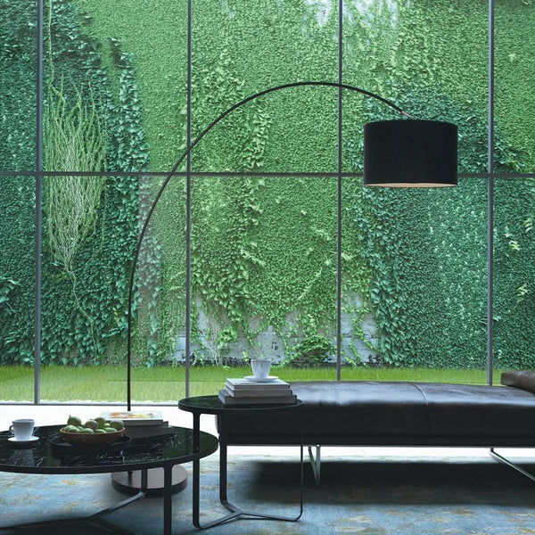 Lampadaire Arc LED Noir | Jira