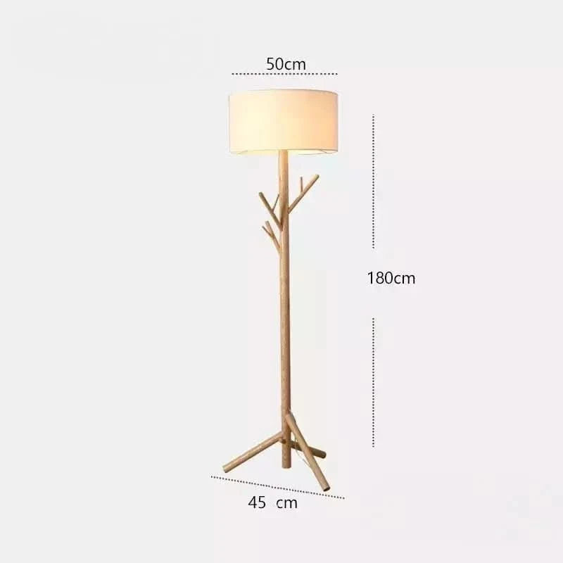Baumzweig-Stehlampe | Leuchtende Natur