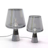 Lampe Art Deco Verre et Béton | Silhouette Urbaine