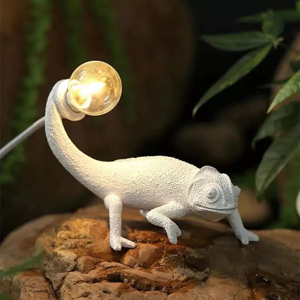 Chamäleon-Lampe | Fesselnde Silhouette