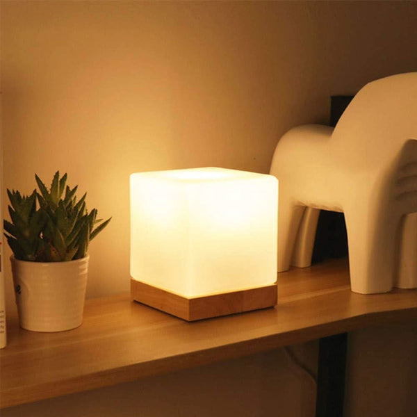 Lampe de Chevet Veilleuse Carré | Douceur Luminique