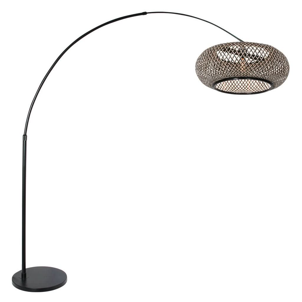 Lampe De Sol Bambou Noir | Dyle