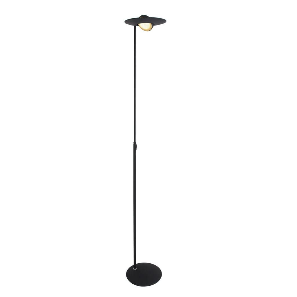Lampe de sol LED Noir | Oyla