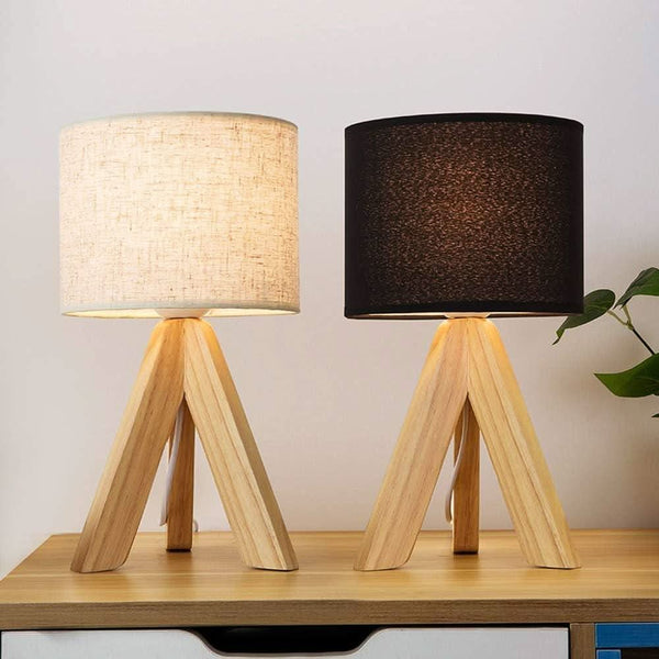 Tischlampe Holz | Natürliche Gelassenheit