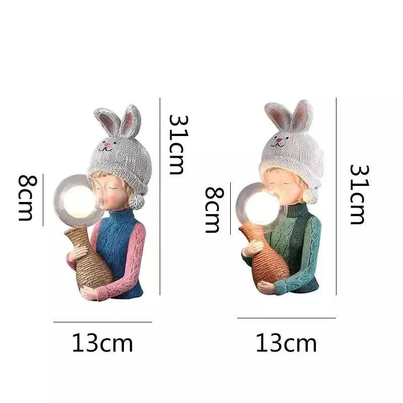 Schéma coté des deux variantes, hauteur 31 cm, largeur 13 cm, globe 8 cm