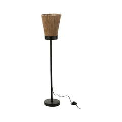 Lampe Jute Beige Mittelgroß