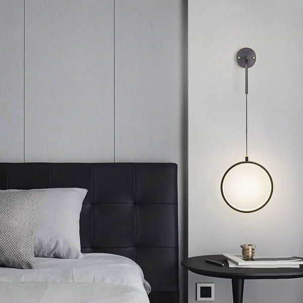 Runde LED-Wandleuchte | Ivy