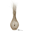 Kokosnuss-Lampe Natur-Stäbchen