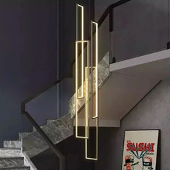 Lampe Plafond Suspendu Rectangulaire | Géométrie Lumineuse
