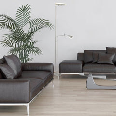 Lampe Sol Moderne Acier | Yyla