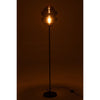 Stehlampe Glas Grau