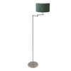 Lampe Sur Pied Acier Velouté | Pyla