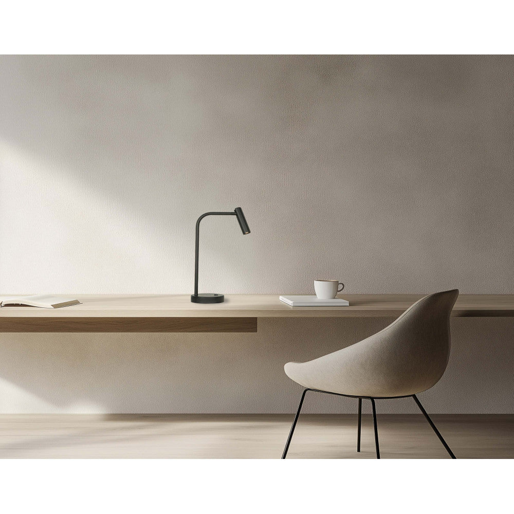 Lampe sur Table ZAMBELIS 2,5W DESIGN Noir Mat 23036