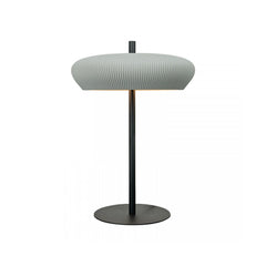 Lampe sur Table ZAMBELIS 2xG9 DESIGN Gris et Noir Sable Sans Source 2594