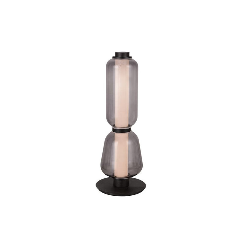 Lampe sur Table ZAMBELIS 7W DESIGN Noir Mat 23061
