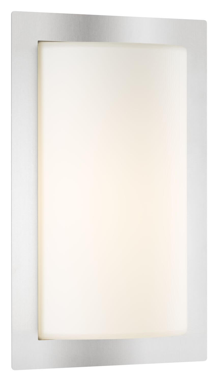Applique allumée de face, diffuseur diffusant une lumière chaude et uniforme