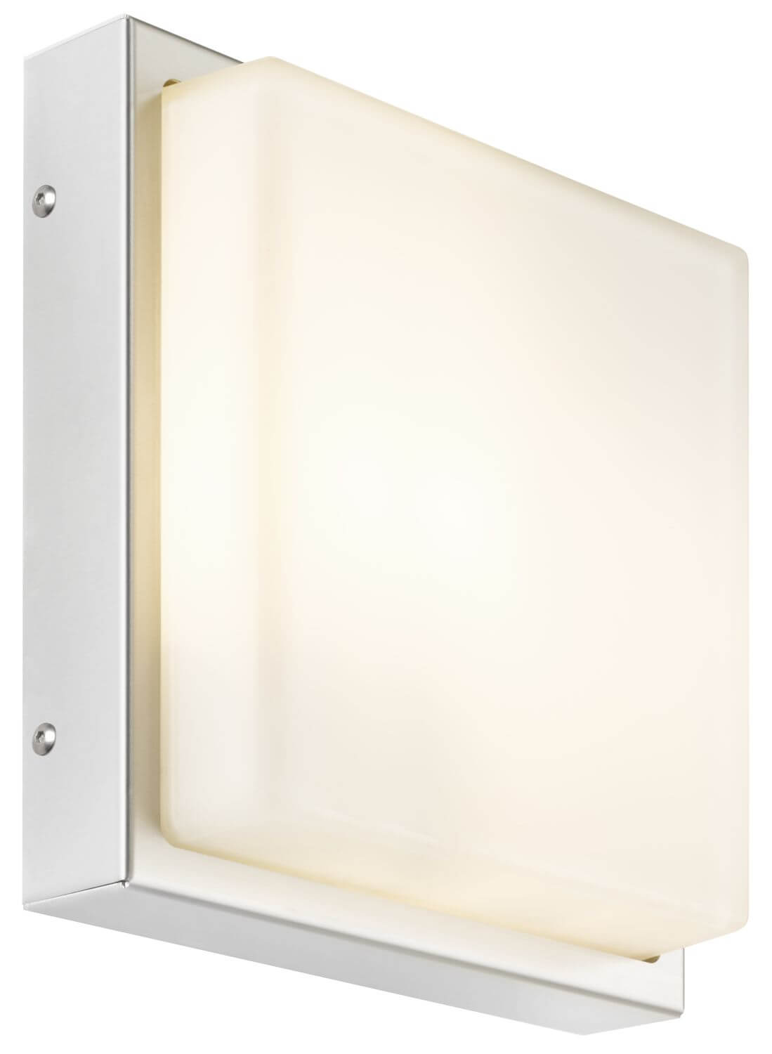 Luminaire allumé diffusant une lumière chaude et homogène à travers le verre dépoli
