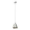 Suspension Gleam blanche et beige