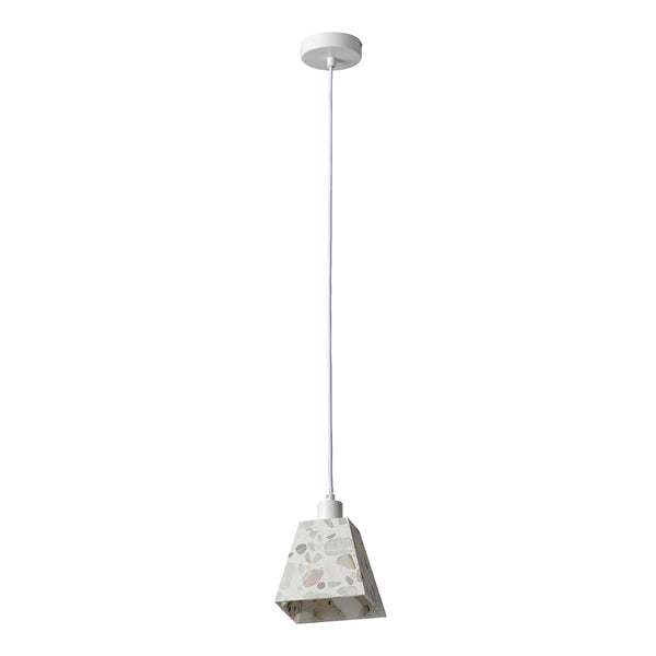 Suspension Gleam blanche et beige