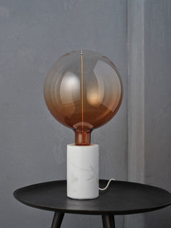Lampe de chevet | Marble Base Blanche
