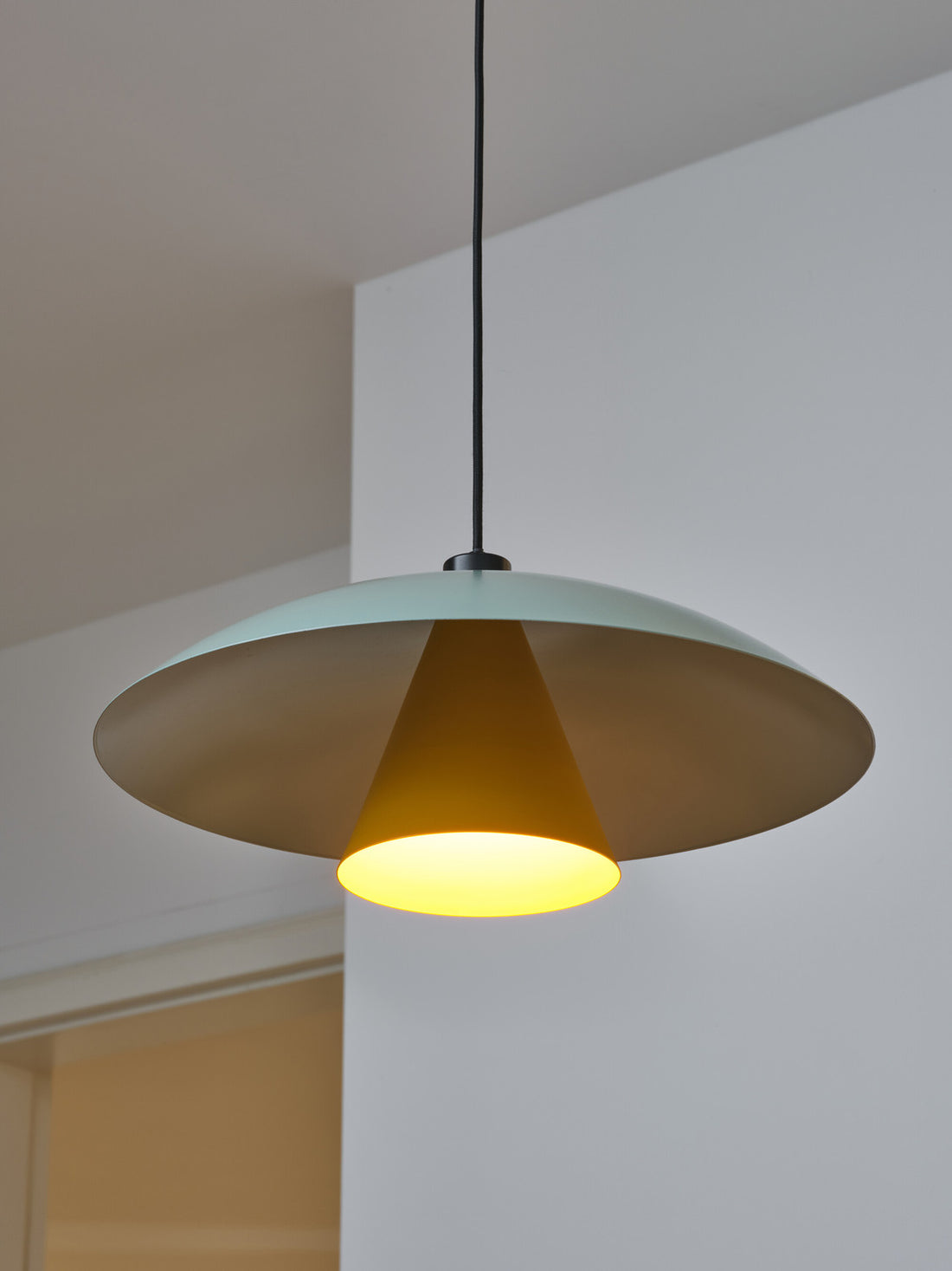 Suspension luminaire | Flying Mushroom Verte