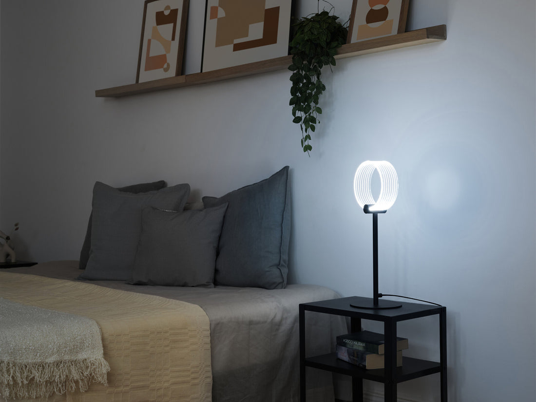 Lampe à poser Circle noire