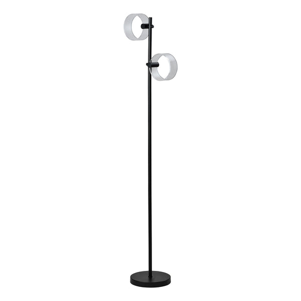 Lampadaire Circle noir