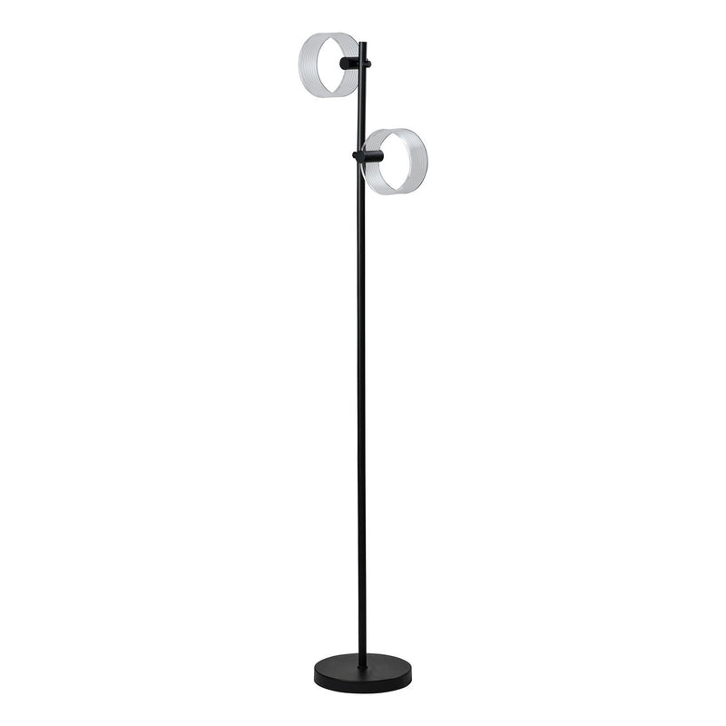 Lampadaire Circle noir
