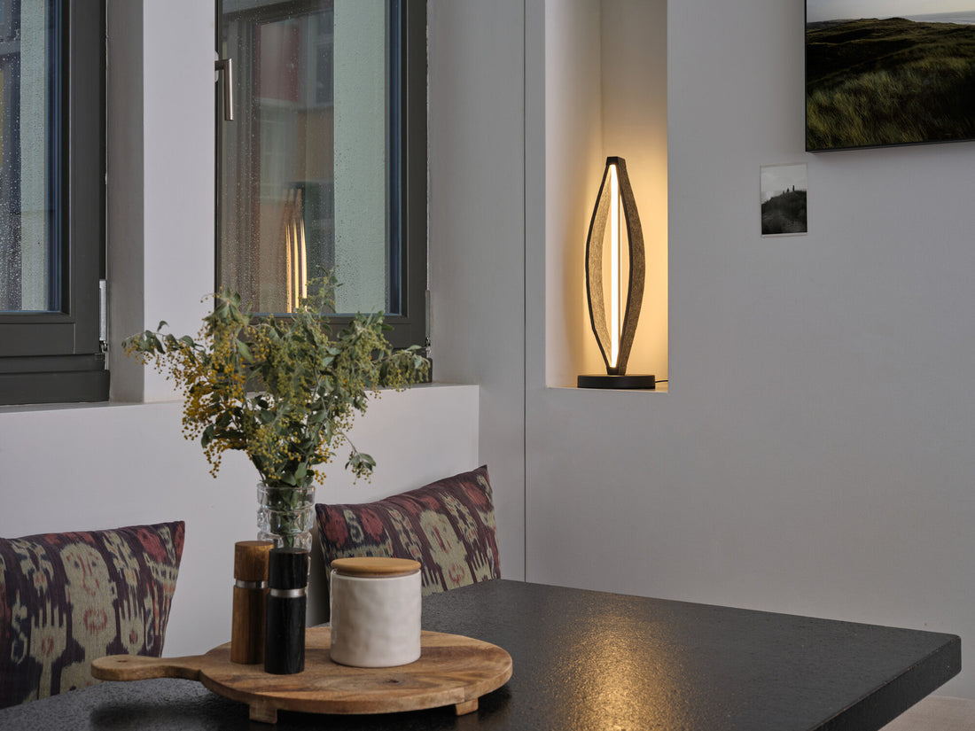 Lampe à poser Flat Felt anthracite