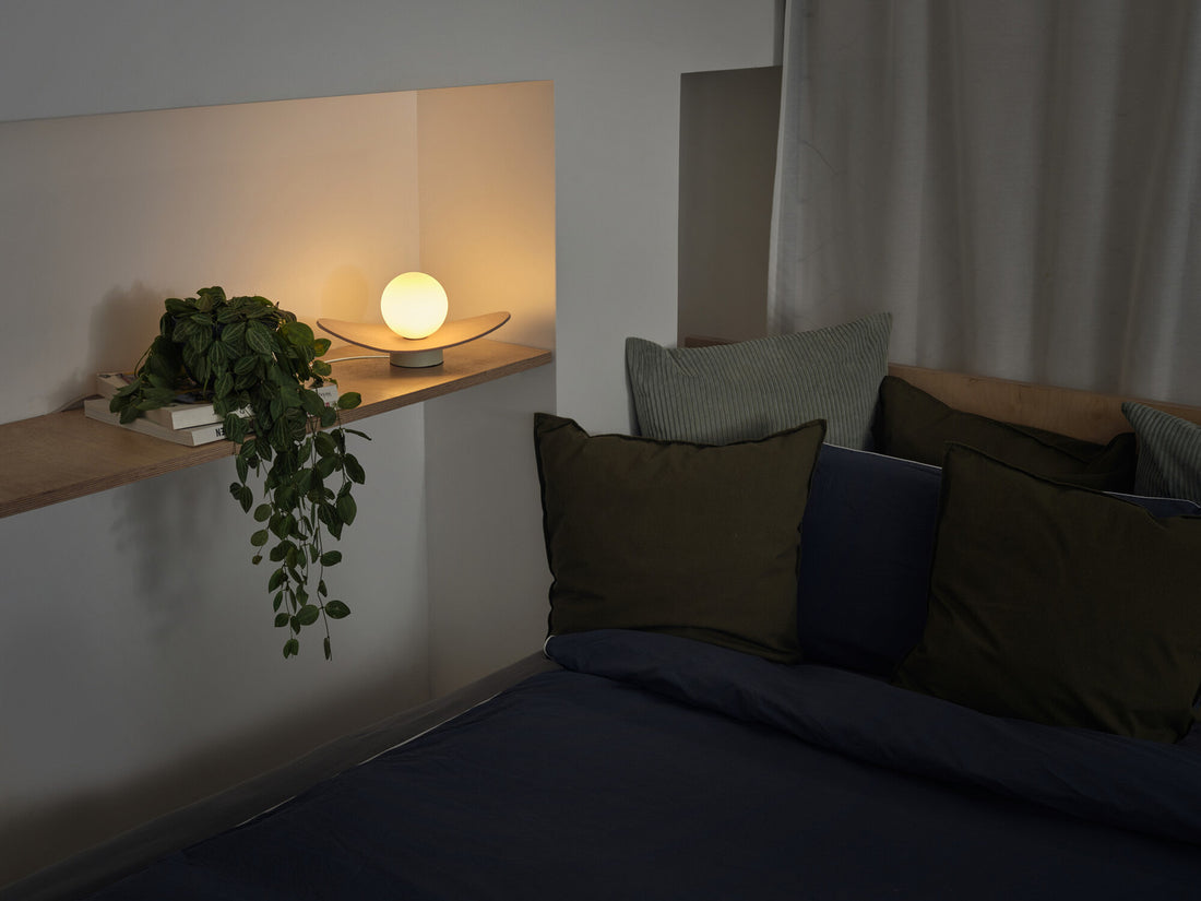 Lampe à poser Pearl beige