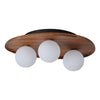 Plafonnier Acacia Nest marron et bois