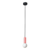 Suspension Concrete Mic rose fuchsia