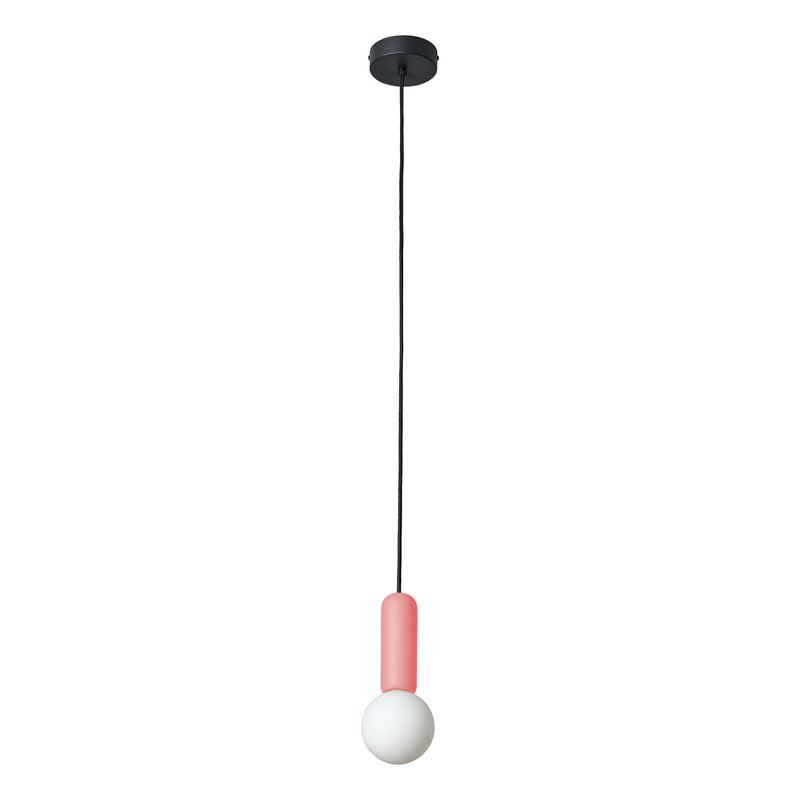 Suspension Concrete Mic rose fuchsia