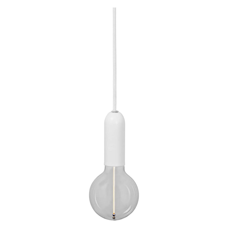 Suspension Vintage 1906 Round blanche