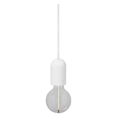 Suspension Vintage 1906 Round Plaster blanche